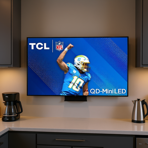 ทีวีสมาร์ทมินิ LED ขนาด 24 นิ้ว 4K พร้อมซาวด์บาร์ 5.1.2 แชนแนล จอแบน FHD และระบบเสียงเซอร์ราวด์ สำหรับใช้ในห้องครัว - Product Image 3