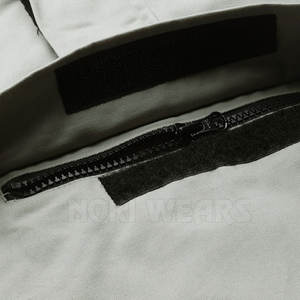 Cómodo cortavientos Anorak Chaqueta de invierno Chaqueta anorak de color sólido Chaqueta anorak de alta calidad - Product Image 5