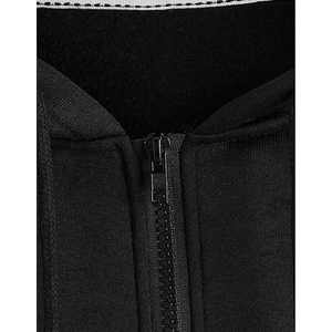 เสื้อมีฮู้ดผ้าฟลีซปักลายสำหรับทั้งชายและหญิงผ้ากันลมเป็นมิตรกับสิ่งแวดล้อมผ้าซิปมีฮู้ดสไตล์ฮิปฮอปสำหรับฤดูหนาวขายส่ง - Product Image 6