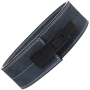 เข็มขัดพยุงยกน้ำหนักหนังวัวแท้ปรับแต่งได้สำหรับผู้ชายและผู้หญิงเข็มขัดฝึกหลายสีพร้อมโลโก้ออกแบบได้ตามต้องการ - Product Image 4