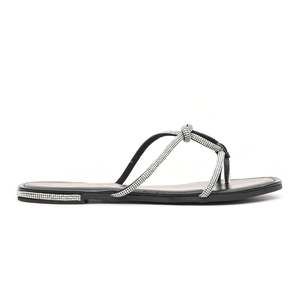 Black Fancy FN0671 Chappal For Ladies - Product Image 3