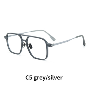 Kính mắt thời trang nam cao cấp VisualMate OEM, kiểu phi công, gọng kính vuông, chất liệu <span class=keywords><strong>Ultem</strong></span> - Product Image 5