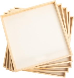Plateaux de service de mariage traditionnels en bois avec poignées découpées, forme et taille personnalisées non finies pour la décoration de la maison et la gravure - Product Image 5