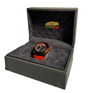 Montre-bracelet mécanique automatique multifonctionnelle pour hommes avec fenêtre à cadran en cristal à fonction lumineuse pour un usage professionnel - Product Image 3
