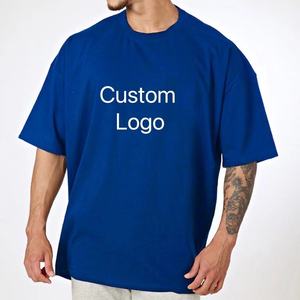 Camisetas Cortas de Alta Calidad para Hombre, Estilo Urbano, Corte Cuadrado, Logotipo Personalizable, Oversize, Ecológicas, 100% Algodón - Product Image 5