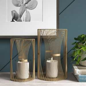 Bougie finie argentée-Ensemble de 2 modèles Hurricane pour la décoration intérieure - Product Image 6