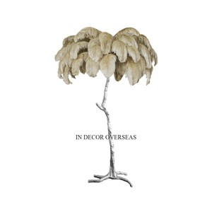 Verre clair et métal robuste fait look attrayant Unique Designer Table et lampadaire décor à la maison fournitures de foudre de luxe - Product Image 2