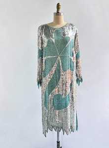 Corpiño de manga larga para mujer, hasta el suelo, línea A, vestido de graduación, fiesta, noche, Sexy, cuello redondo, bordado, antiestático - Product Image 5