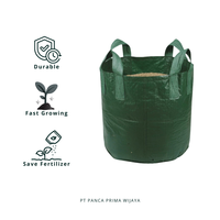 Sac de plantation en HDPE vert de haute qualité 75L |   Sac de culture réutilisable en HDPE vierge, résistant aux UV, pour légumes, arbres et fleurs