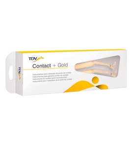 Contacto de instrumento compuesto Dental + paquete dorado de 2 instrumentos para cavidades grandes o pequeñas - Product Image 1