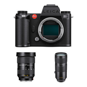 Appareil photo hybride SL3-S le plus vendu avec kit d'objectifs 24-70 mm et 70-200 mm - Product Image 1