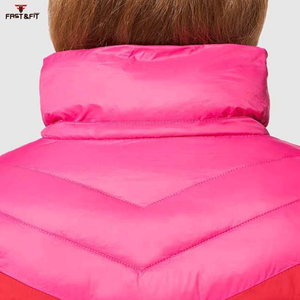 Vestes matelassées pour femmes de haute qualité, design personnalisé, vente chaude, nouveau style, longues, en coton, imperméables, respirantes, légères, en vente - Product Image 5