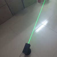 Module laser vert à tête mobile haute puissance, faisceau large et épais et rideau de pluie laser