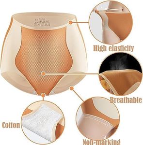 Bragas sin costuras de control Venta al por mayor Ropa interior breve posparto Cintura alta personalizada Control de barriga Bragas moldeadoras Levantar trasero - Product Image 2