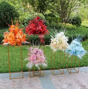 Custom Wedding Flower Stand Centerpiece Stand Centerpiece Flower Display Stand For Wedding Home Decor