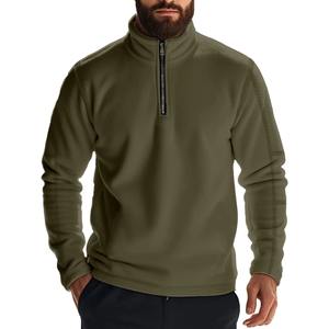 2025 été nouveau à la mode hommes sweats à capuche simple décontracté ample respirant mode couleur unie fermeture éclair à manches longues à capuche - Product Image 6
