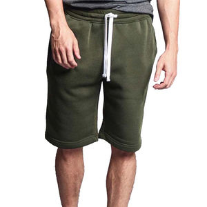 Shorts de sport pour hommes, décontractés, en tissu peigné uni, séchage rapide, respirants, tailles personnalisées, logo personnalisé, OEM, vente en gros, haute qualité, prix abordable - Product Image 4