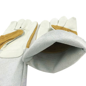 Nouveau 2025 Gants de soudage personnalisés en gros de haute qualité | Meilleur fabricant Logo personnalisé Gants de soudage de bonne qualité - Product Image 3