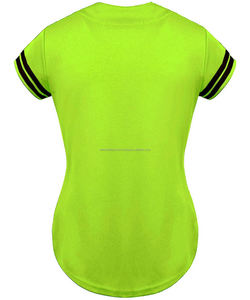 ชุดกีฬาแบบติดกระดุมสำหรับผู้หญิงเสื้อเบสบอลระบายอากาศได้ดีและเสื้อซอฟต์บอลสำหรับนักกีฬาที่ใช้งานอยู่ - Product Image 6