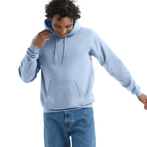 Performance extérieure personnalisée de haute qualité, grand et grand sweat à capuche pour homme en coton polaire couleur noire - Product Image 2