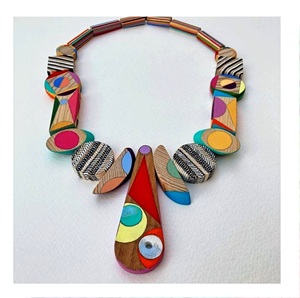 Guirnalda de cuentas de madera grande Cuentas de madera de colores personalizadas en forma y tamaño Entrega rápida desde la India - Product Image 6