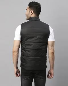 Chaqueta Acolchada Sin Mangas, Diseño de Bloques de Color Personalizado, Cierre de Cremallera, Reversible, Tejido de Nailon, Cortavientos, Transpirable, Invierno, OEM, Venta al por Mayor - Product Image 2