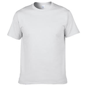 Camiseta en blanco de algodón holgada informal de gran tamaño personalizada de alta calidad al por mayor, Camiseta corta de cuello redondo para hombre de 180 gramos - Product Image 6