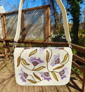 Ladies Luxury Evening Clutch <b>Bags</b> Embroidered Party Purse with <b>Crystal</b> Rhinestone Beaded Stone Decoration Ele Evening <b>Bag</b> - Product Image 4