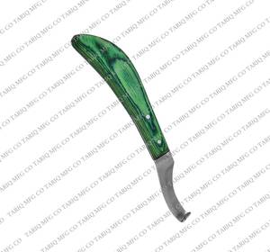Cuchillo para recortar pezuñas, cuchillo para pezuñas de caballo veterinario, herramienta de acero inoxidable para herrador por TARIQ MFG CO CE ISO EU - Product Image 5