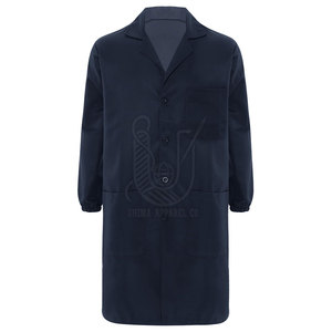 Bata de Laboratorio para Hombre con Logotipo Personalizado al por Mayor, 100% Algodón, Alta Calidad, Uso Hospitalario, Último Diseño, Precio Económico, Detección de Agujas, OEM - Product Image 4