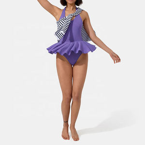 Maillots de bain de fitness tendance de haute qualité, logo personnalisé, maillots de bain une pièce pour femmes - Product Image 6