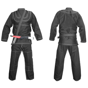 Factory Price Wholesale Karate Uniform <b>Professional</b> Unisex Martial Custom Logo Stretch Polyester/Cotton Uniform - Product Image 1