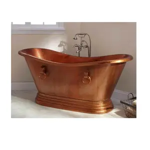 최고 판매 좋은 디자인 금속 욕조 로얄 욕실 수제 구리 욕조 하이 퀄리티 욕조 인도에서 공급 업체