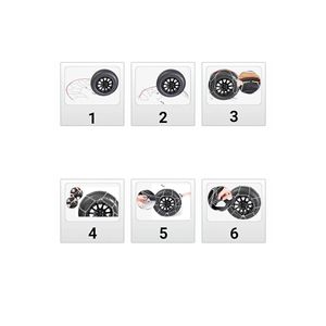 Cadena para neumáticos de nieve 215/50r18 Pasajero SUV Tipo X Fácil montaje - Product Image 3