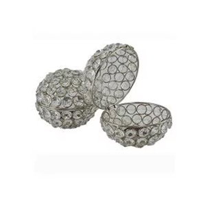 Bol en cristal de bougie décorative attrayante de conception à la mode disponible à bas prix de l'Inde - Product Image 5