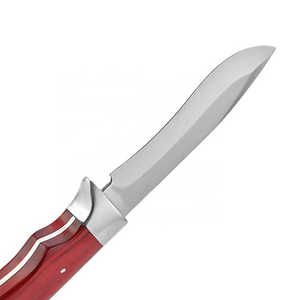 Custom Hot Selling Multipurpose Bowie <b>Knife</b> with Wooden Handle Hunting Camping Knifes - Product Image 5