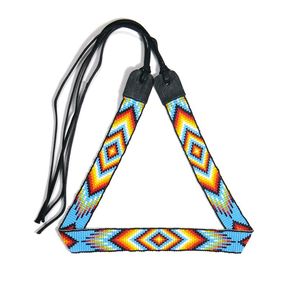 Customized Seed Beads and Beaded Embroidery Western-style Hat <b>Bands</b> for Men and Women Easy Wear Top Quality Seed Beads Hat <b>Band</b> - Product Image 1