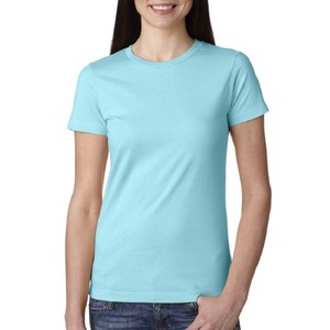 Qualité supérieure 100% doux coton T-Shirt pour les femmes multicolore décontracté court Direct usine fabrication grande taille Logo décoration - Product Image 4