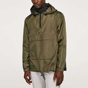 Chaqueta cortavientos de nailon ligera para hombre de diseño personalizado de gran oferta para hombre - Product Image 3