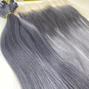 ผมต่อเวียดนามแท้คุณภาพสูง แบบลอนธรรมชาติ จากโรงงาน Timehair โดยตรง แบบเส้นเดียว สามารถปรับแต่งสีได้ทุกสี - Product Image 4