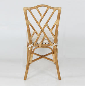 เบาะรองนั่งหวายสำหรับรับประทานอาหารแบบพกพาพับได้สะดวกสบายเฟอร์นิเจอร์ห้องครัวกลางแจ้งทำด้วยมือ - Product Image 2