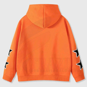 Sudaderas con Capucha de Moda para Hombre, Tallas Grandes, Invierno, Color Sólido, Hombros Caídos, Poliéster/Algodón, Corte Holgado, Logotipo Personalizado, Venta al Por Mayor - Product Image 2