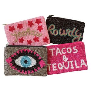 Último trabajo hecho a mano bordado con cuentas Cupido FINDMEA COWBOY monedero Premium elegante y alta calidad diseñador de lujo para niña - Product Image 2