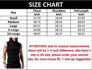 Sweat-shirts de sport à capuche pour hommes, couleur personnalisée, été, sans manches, respirants, séchage rapide, écologiques, vente en gros - Product Image 6