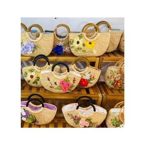 TRUSTED QUALITY Clean Wicker Handbag Ideal for Export Custom Printing and Commercial Branding Aseptic Surface for Logos - Product Image 2