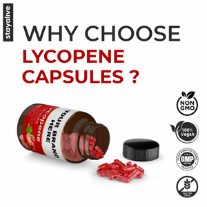 แคปซูลไลโคปีน | อาหารเสริมมังสวิรัติ | สารสกัดจากมะเขือเทศธรรมชาติ | ผงบริสุทธิ์ | ไม่ใช่จีเอ็มโอ | ปราศจากกลูเตน (60,90,120แคปซูล) - Product Image 3