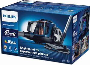 เครื่องดูดฝุ่นฟิลิปส์ไร้ถุงขนาดกะทัดรัดสีน้ำเงิน/ดำ - Product Image 5