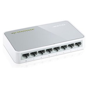 <b>8</b>-<b>Port</b> Fast Ethernet <b>Switch</b> TL-SF1008D White and Grey 100Base-TX - Product Image 4