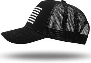 Gorra de Béisbol Deportiva de Cinco Paneles, Lavada al Ácido, de Algodón, con Logotipo Personalizado al por Mayor, Ajustable, Estilo Denim, Negra, para las Cuatro Estaciones - Product Image 5