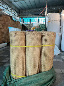 สายรัดหวายสานธรรมชาติ60ซม. 1/2ตาข่ายสานอ้อยแบบเปิดม้วนหวายจากเวียดนาม - Product Image 4